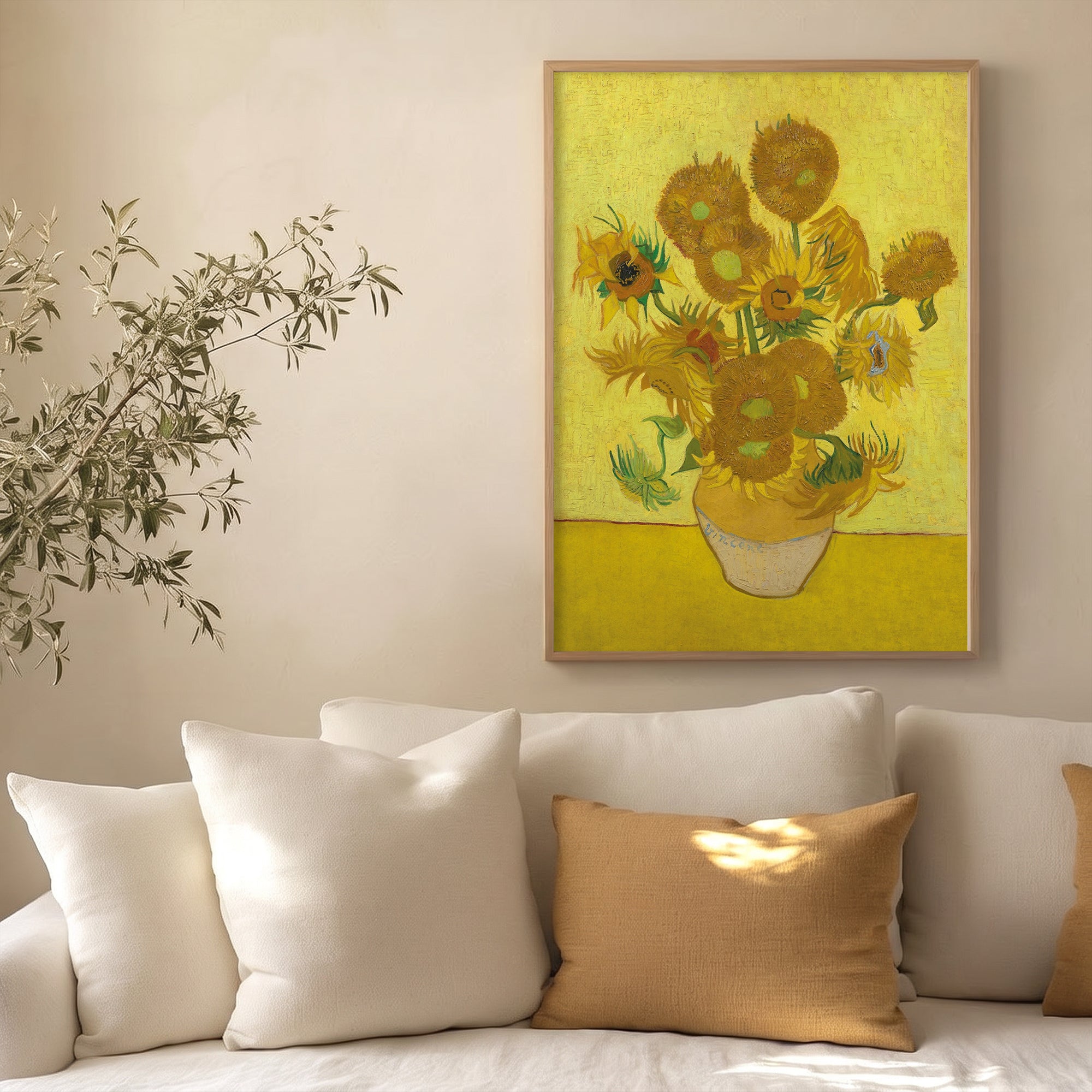 Van Gogh - Ayçiçekleri Poster Baskı
