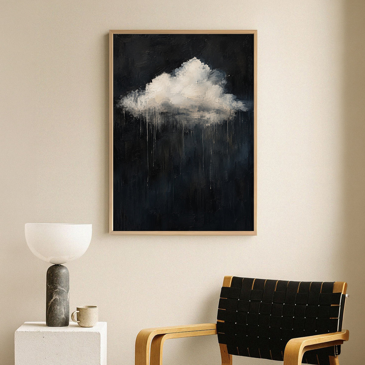 Gece Yağmuru Poster Baskı