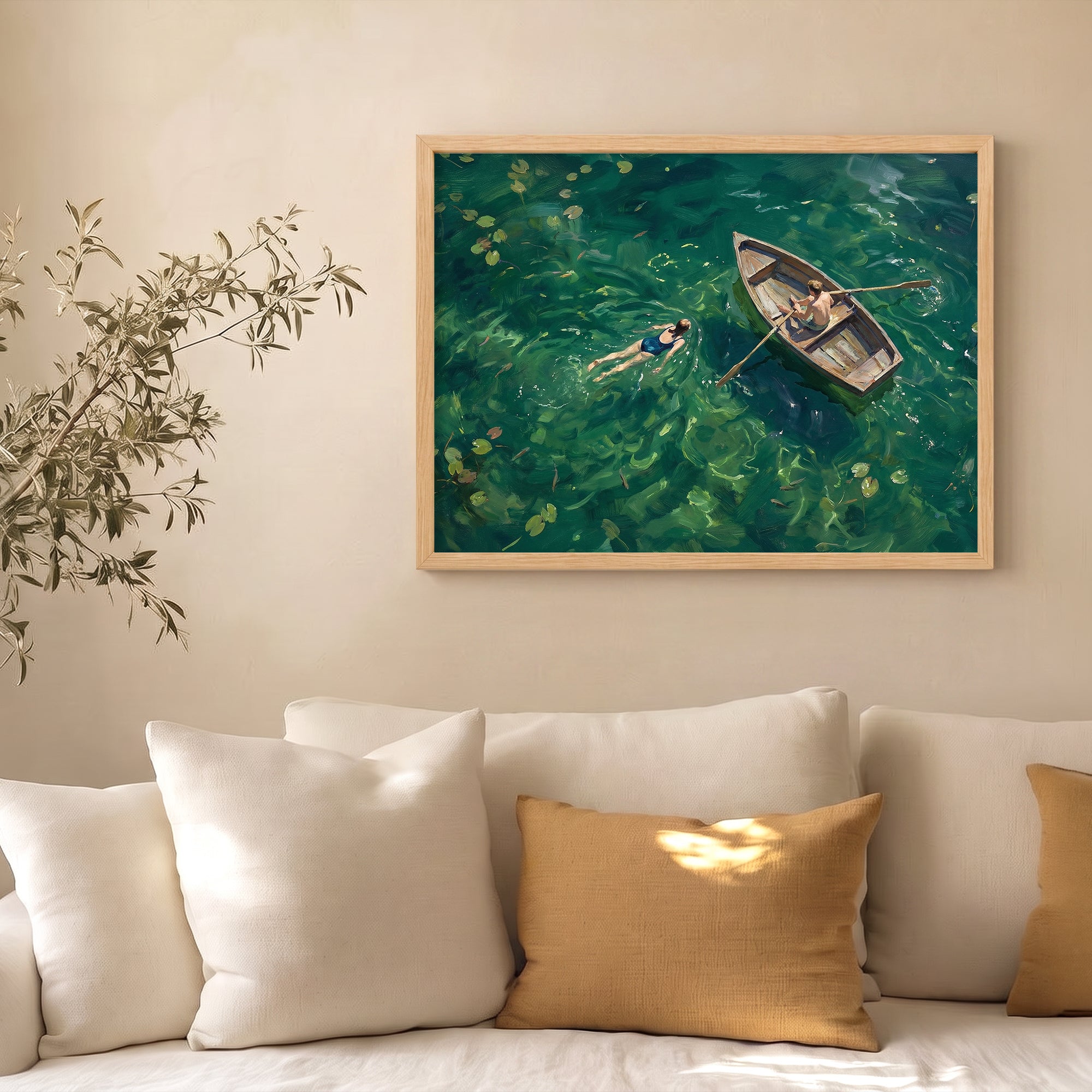 "Sonsuz Huzur" Poster Baskı