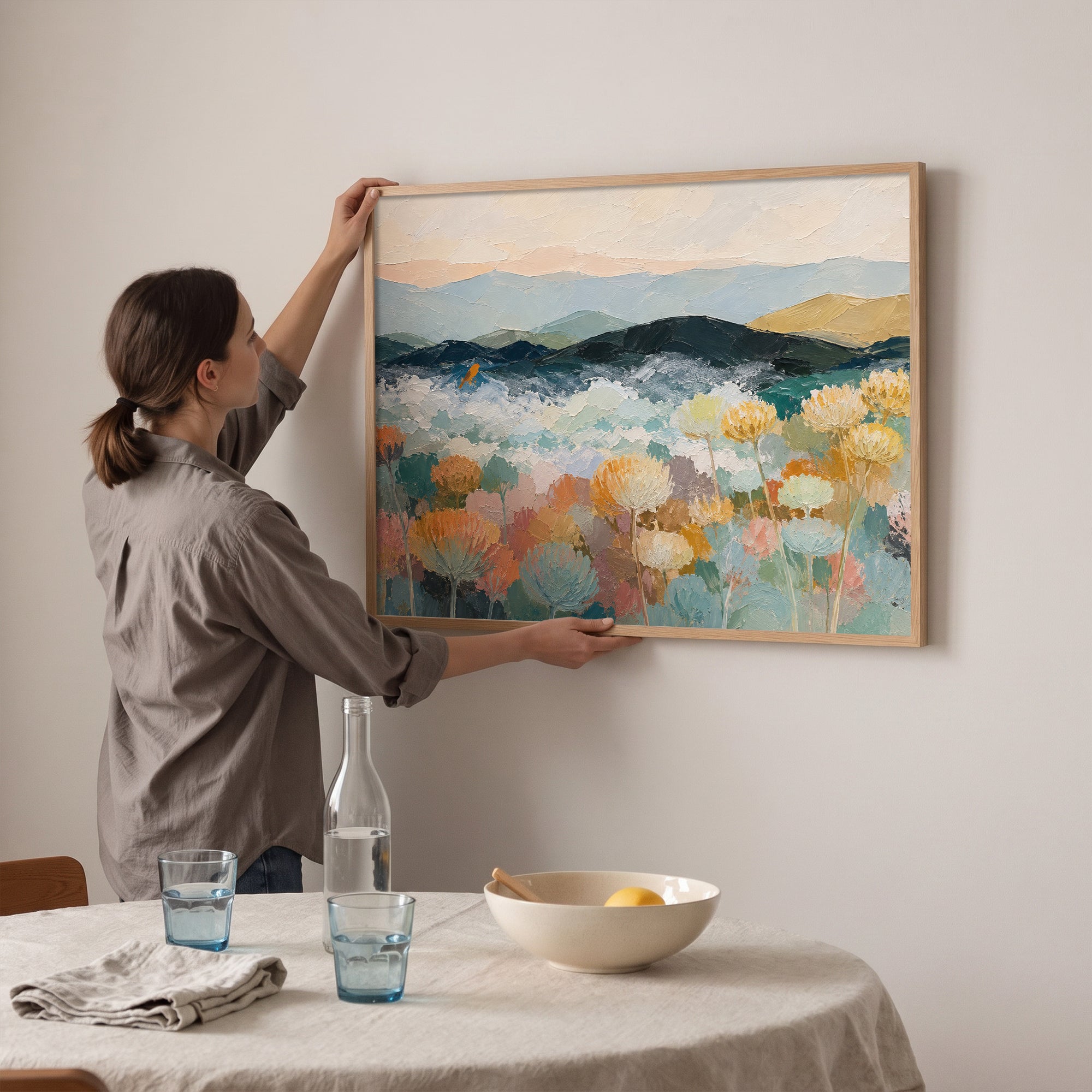 Pastel Kıyılar Poster Baskı