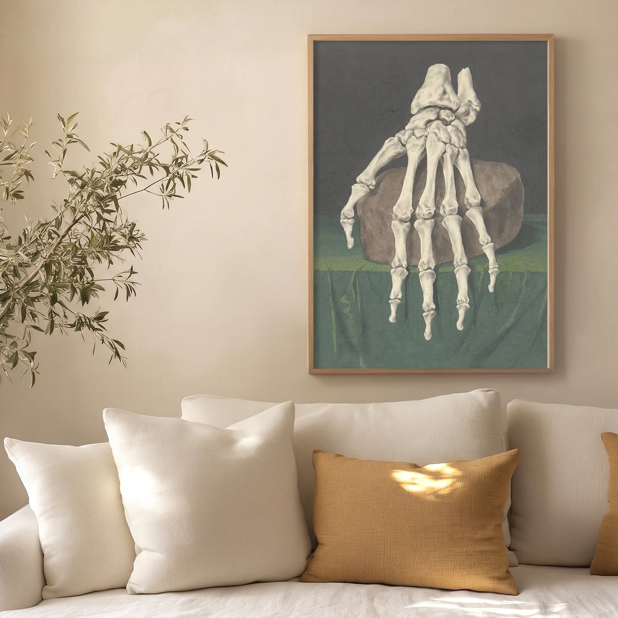 Jan l’Admiral - El İskeleti Poster Baskı